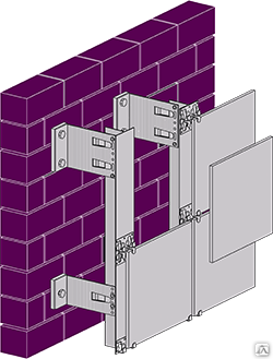 Вентилируемый фасад из HPL-панелей